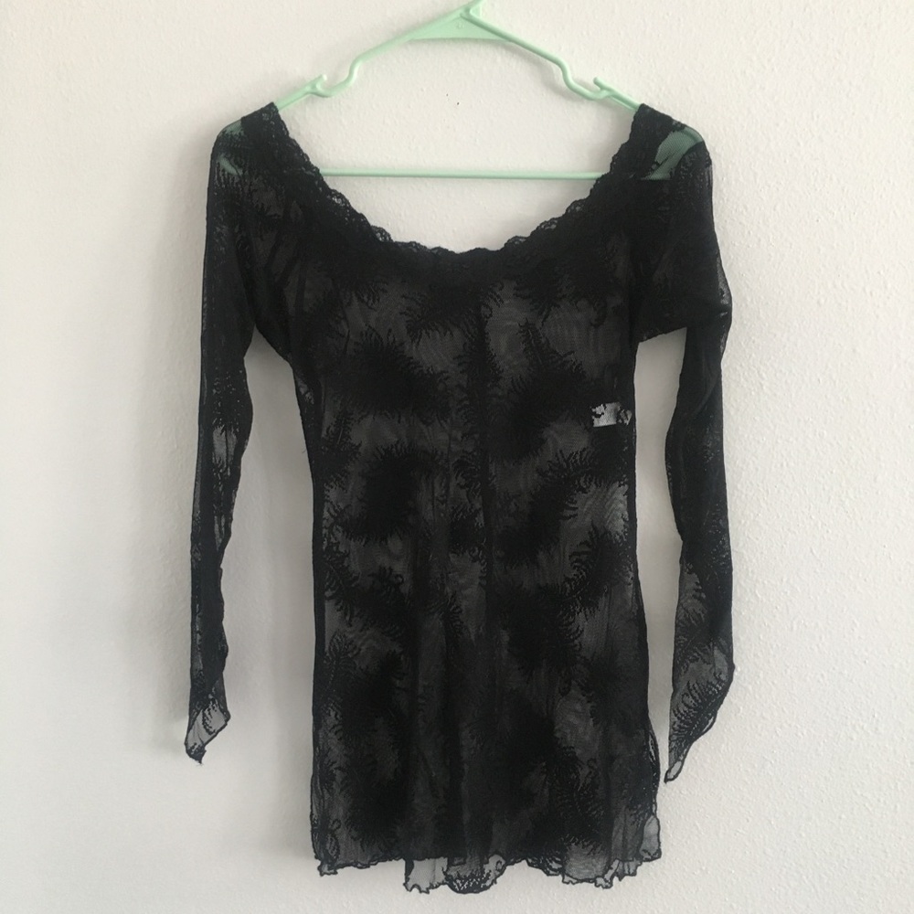 Frederick’s of Hollywood Mesh Slip